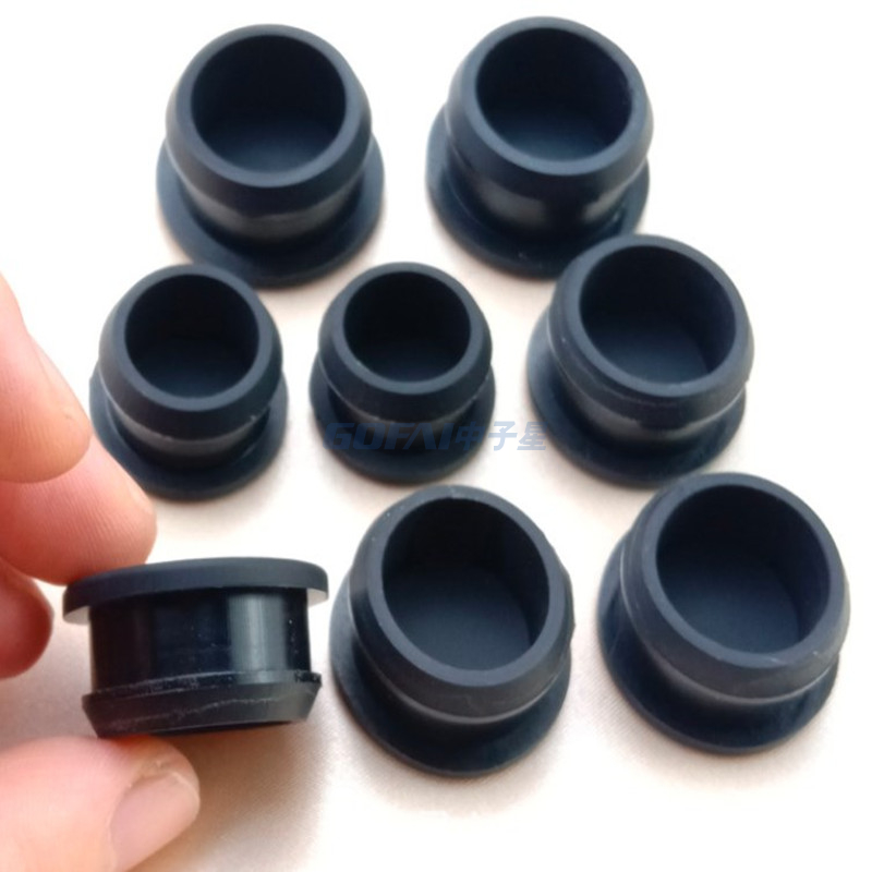 6 mm/8 mm/10 mm Gummi -Lochstopfen Standard -Festloch Gummi -Kegel -Stopp -Stopper -Silikon -Gummi -Rohrstopfen