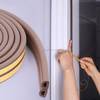 Shape DEI EPDM Selbstklebender winddichter Schallschutz-Dichtungsstreifen für Tür und Fenster