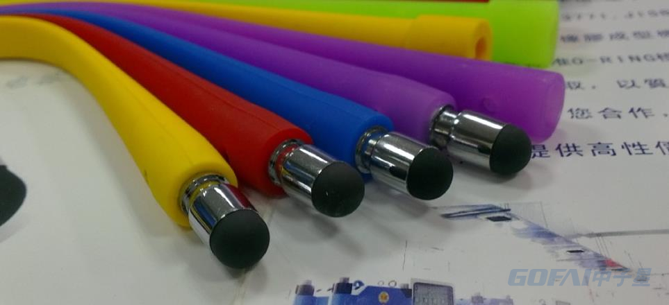 Türöffner-Werkzeuge Leitfähige kapazitive OEM-Silikonkautschuk-Eingabestiftspitzen für kapazitiven Touchscreen-Stift