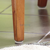 Möbel Kunststoffnägel auf Glide Nylon Slider Pad für Stuhl Holzbein-Füße-Schutz