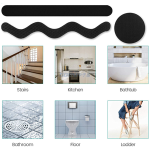 Klarer Sicherheitsschutz Selbstklebende Anti-Rutsch-Dusche-Aufkleber für Badewannen-Badezimmer-Treppen