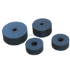 Günstige säulenförmige schwarze Gummifüße Anti-Vibrations-Isolator-Absorber-Basis-Fußpolster für Audio-Lautsprecher-Kabinett