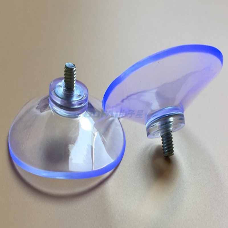 Mini Transparent Silikon Vakuum doppelseitiger Saugnapf für Glas